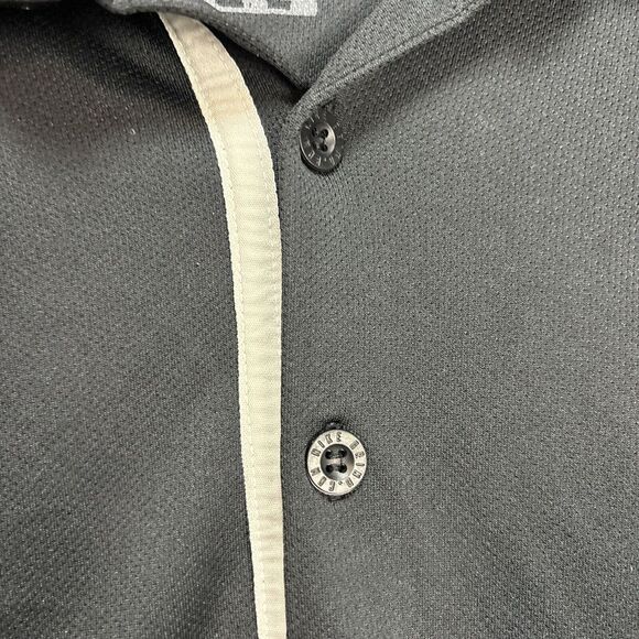 Nike Life University Dri-Fit Black Polo Shirt XXL - Picture 3 of 9